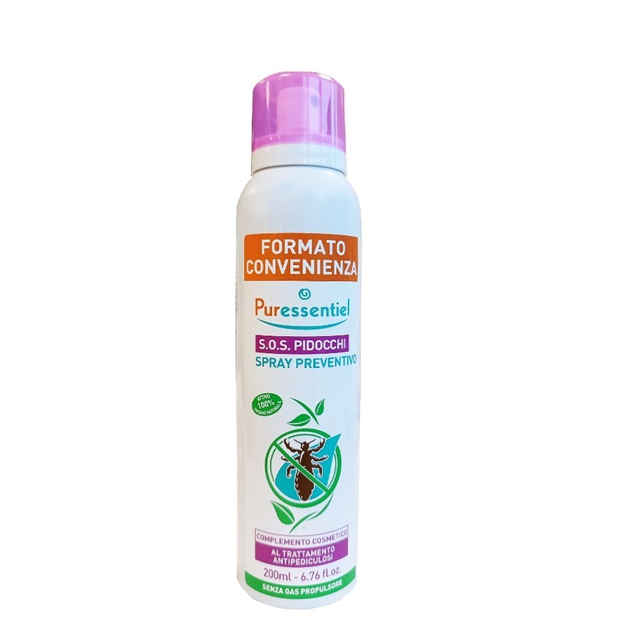 Puressentiel SOS Spray Preventivo Pidocchi 200ML