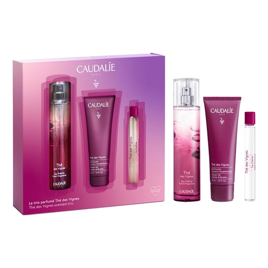 Caudalie Cofanetto The Des Vignes Trio Profumato