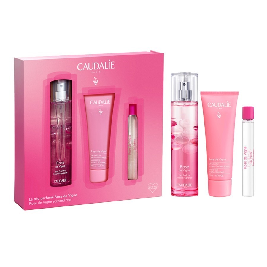 Caudalie Cofanetto Rose de Vigne Trio Profumato