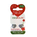 Biojoux Orecchini BJT256 Heart Pave Crystals 10MM