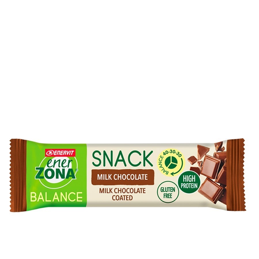 Enerzona Snack Milk Chocolate 1 Barretta 33g