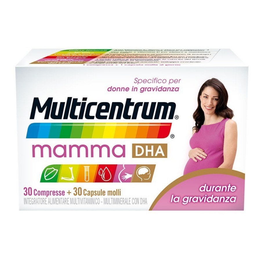 Multicentrum Mamma DHA 30 e 30 Compresse Molli