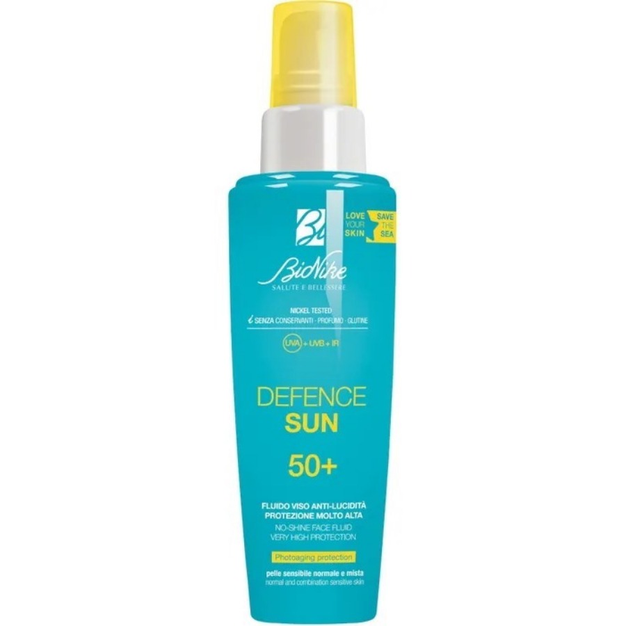 Bionike Defence Sun Fluido Viso Anti Lucidità SPF50+ 50ml