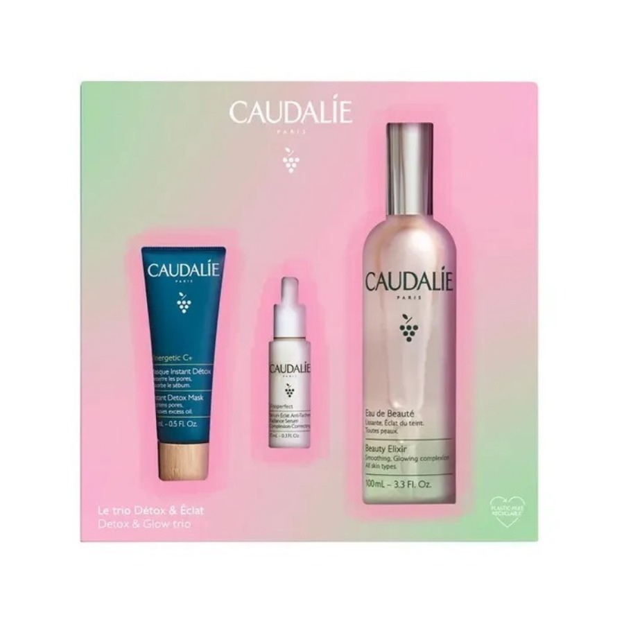 Caudalie Cofanetto Trio Illuminante Detox