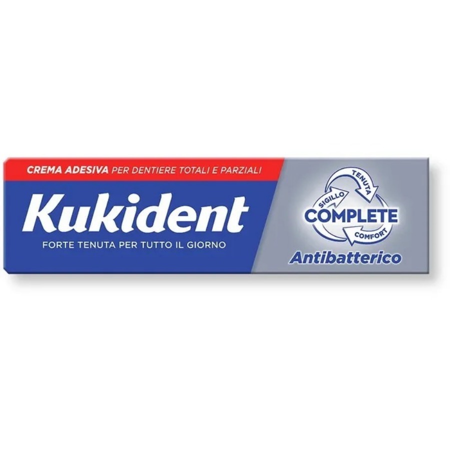 Kukident Complete Antibatterico Crema Adesiva 40g