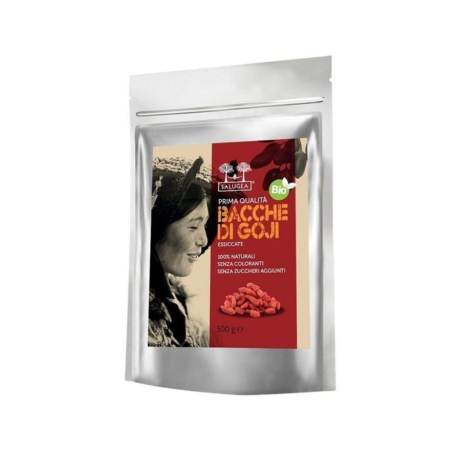 Salugea Bacche Goji Bio 500gr Prima Qualità - ZERO SPRECHI - SCADE 28/02/2023