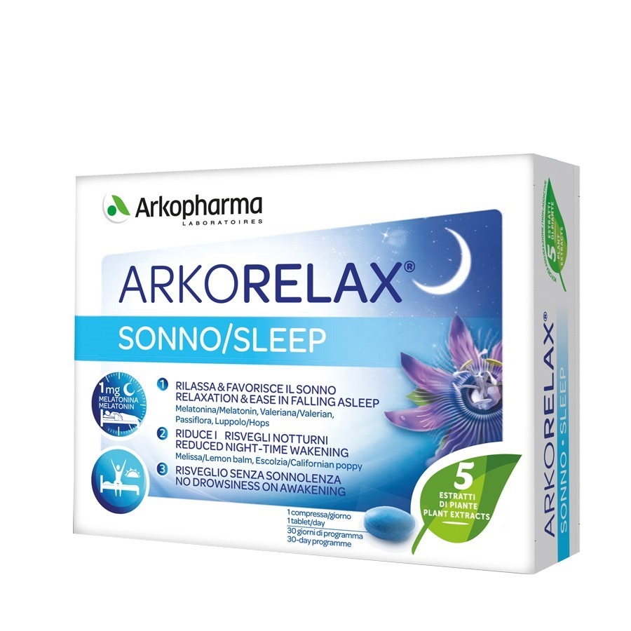 Arkopharma Arkorelax Sonno 30 Compresse