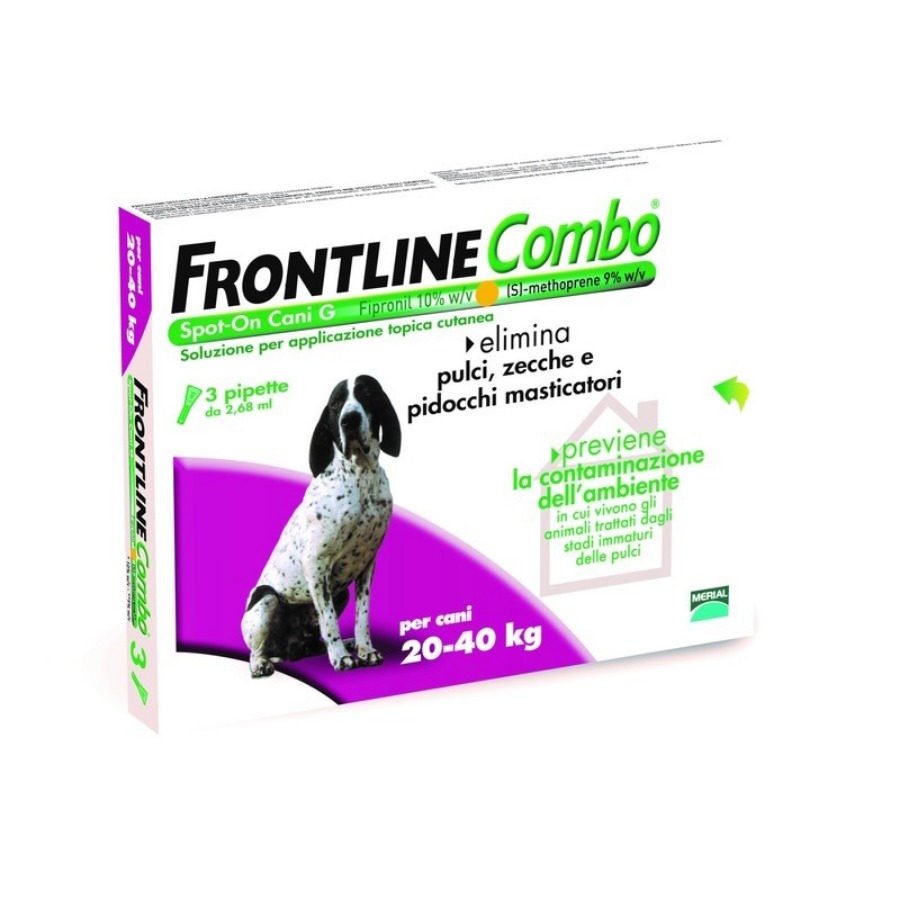 Frontline Combo 3 Pipette Cani 20-30 Kg