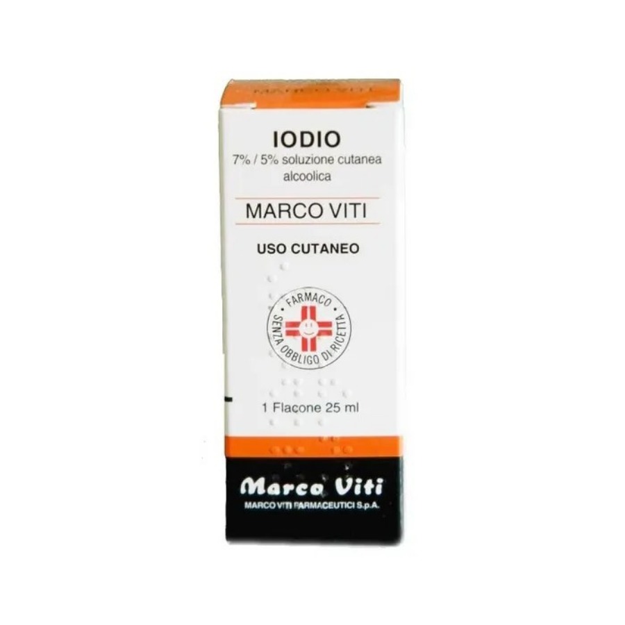 Marco Viti Iodio Soluzione Alcoolica 25ml 1 Flacone