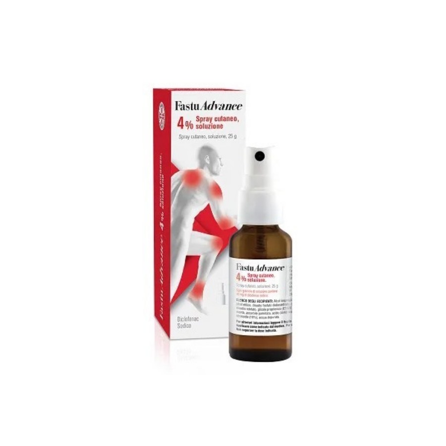 Fastuadvance Soluzione Cutanea Spray 1 Flacone 25g 4%