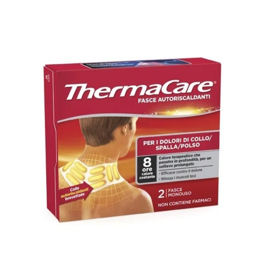 Thermacare Fasce Autoriscaldanti Collo Spalla Polso 2 Pezzi