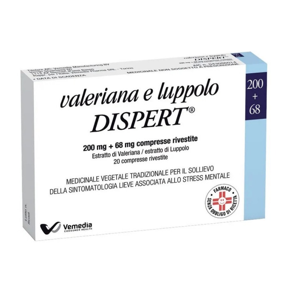 Valeriana e Luppolo Dispert 20 Compresse