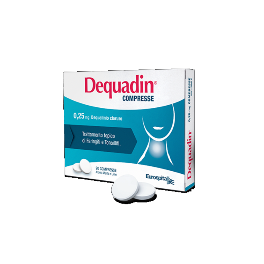 Eurospital Dequadin 20 Compresse 0.25mg