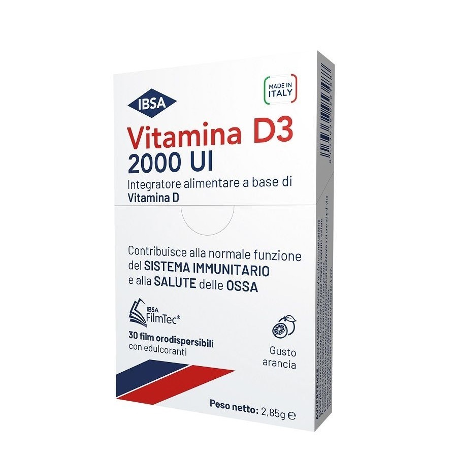 Vitamina D3 2000 UI 30 Film Orodispersibili