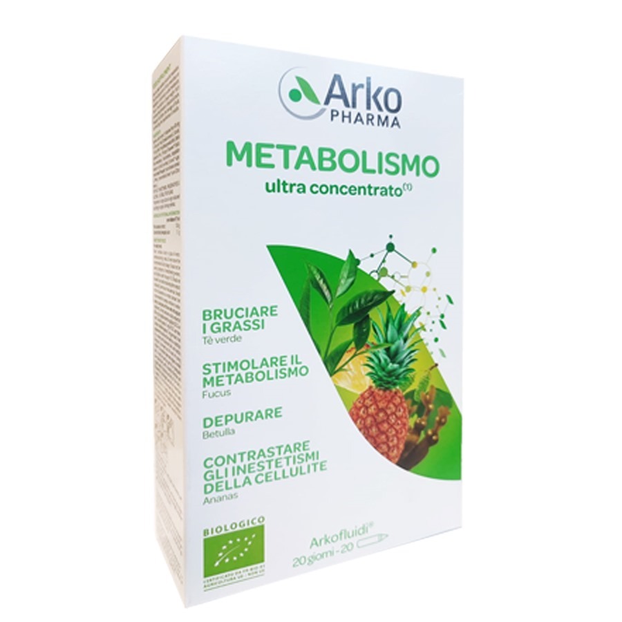 Arkopharma Metabolismo 20 Flaconcini da 15ml