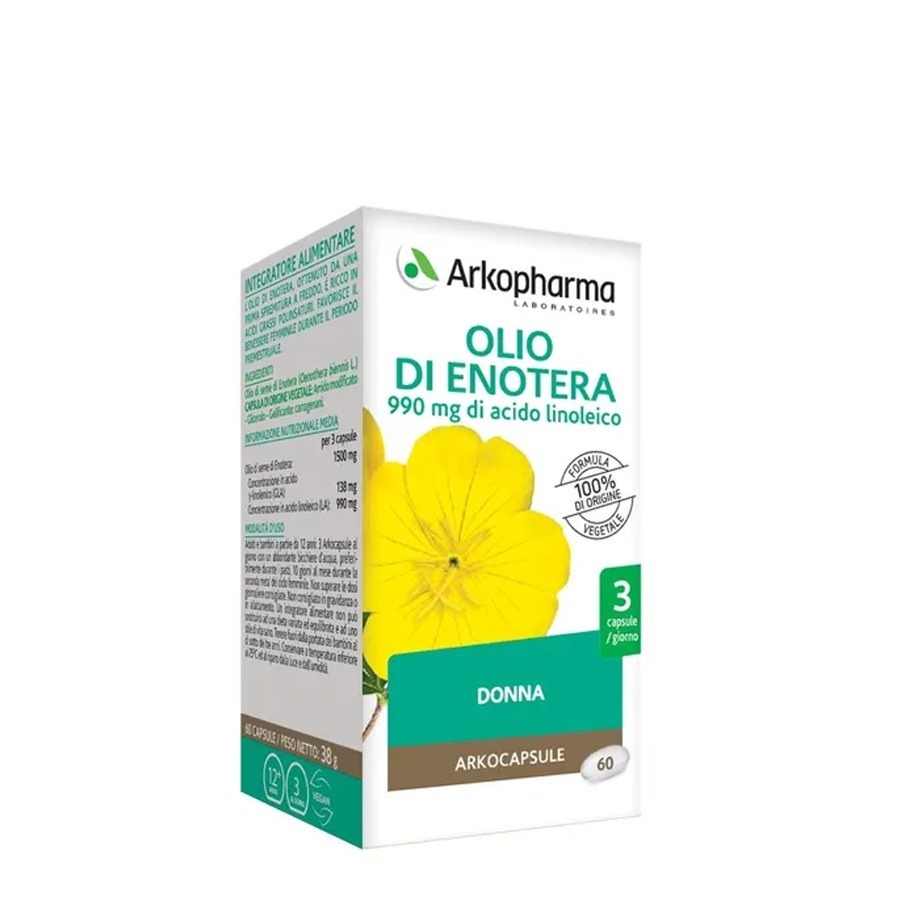 Arkopharma Olio di Enotera 60 Capsule