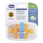 Chicco PhysioForma Gommotto Ciuccio Caucciu 6-16 Mesi Confezione 2 Pezzi