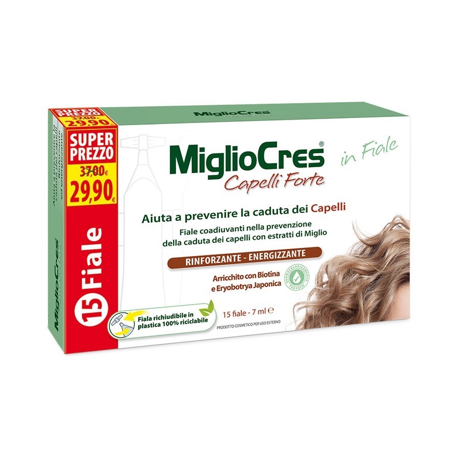 Migliocres Capelli Forte 15 Fiale da 7ML