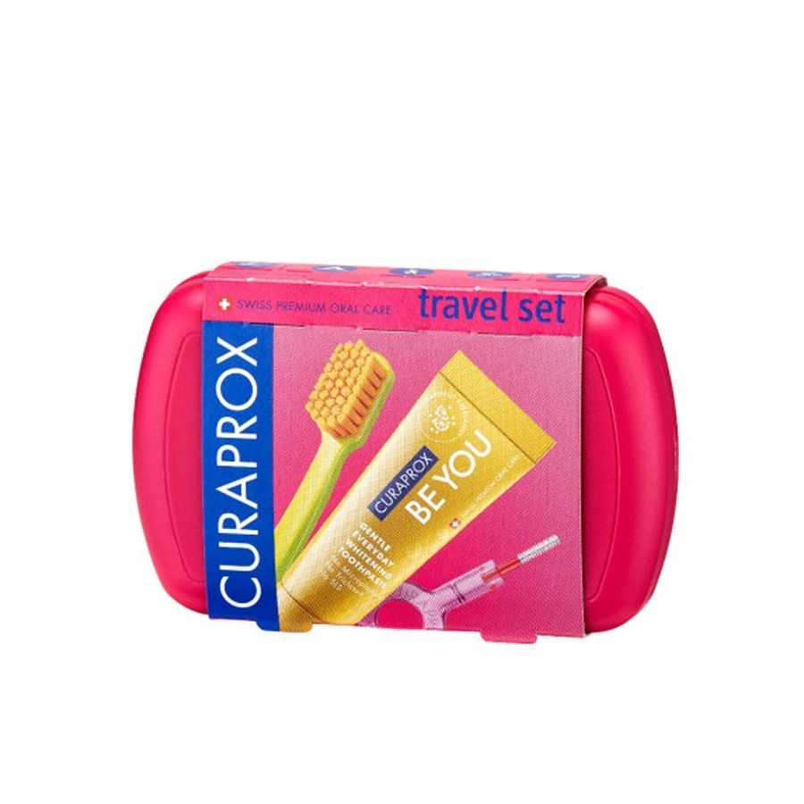 Curaprox Set da Viaggio Rosso a solo € 11,18 -  - Gli  Specialisti del Benessere