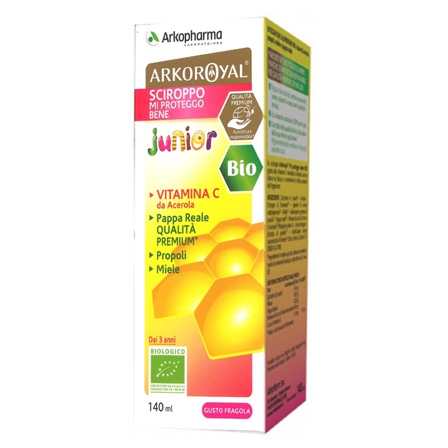 Arkopharma Arkoroyal Sciroppo Mi Proteggo Bene Junior 140ml