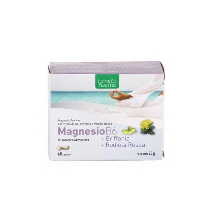 Magnesio B6 con Griffonia e Rodiola 60 Capsule