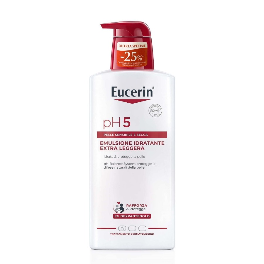 Eucerin pH5 Emulsione Corpo Idratante Extra Leggera 400ml