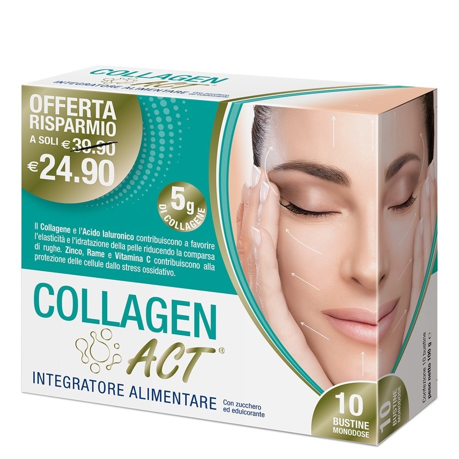 Collagen Act 10 Bustine Monodose