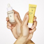 Caudalie Cofanetto Vinoperfect Siero Illuminante Anti Macchie con Crema Alta Protezione