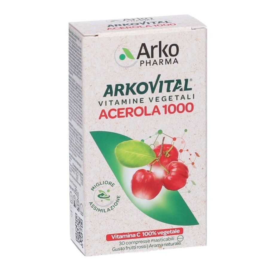 Arkovital Acerola 1000 Vitamina C 30 Compresse