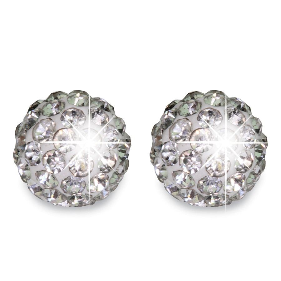 Biojoux Orecchini BJT 0060 White Crystal Ball 6MM a solo € 6,73 -   - Gli Specialisti del Benessere