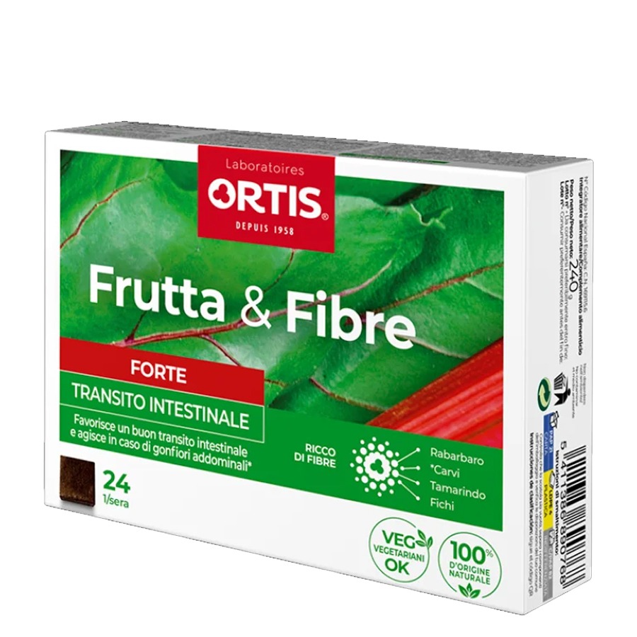 Ortis Frutta e Fibre Forte 24 Cubetti