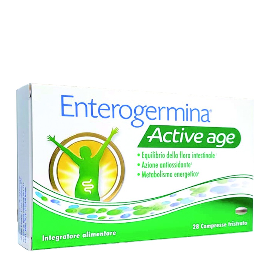 Enterogermina Active age 28 compresse tristrato