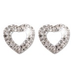 Biojoux Orecchini BJT257 Open Heart Crystals 10MM