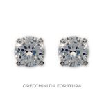 Inverness Orecchini 54 Tiffany Medio Zircone Cubico 3mm