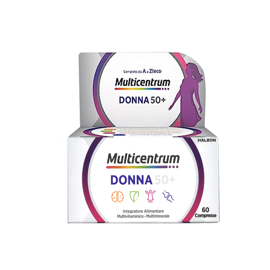 Multicentrum Donna 50+ 30 Compresse a solo € 17,52 -  - Gli  Specialisti del Benessere