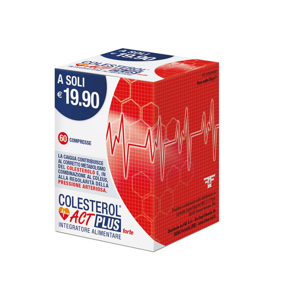 Colesterol Act Plus Forte 60 Compresse