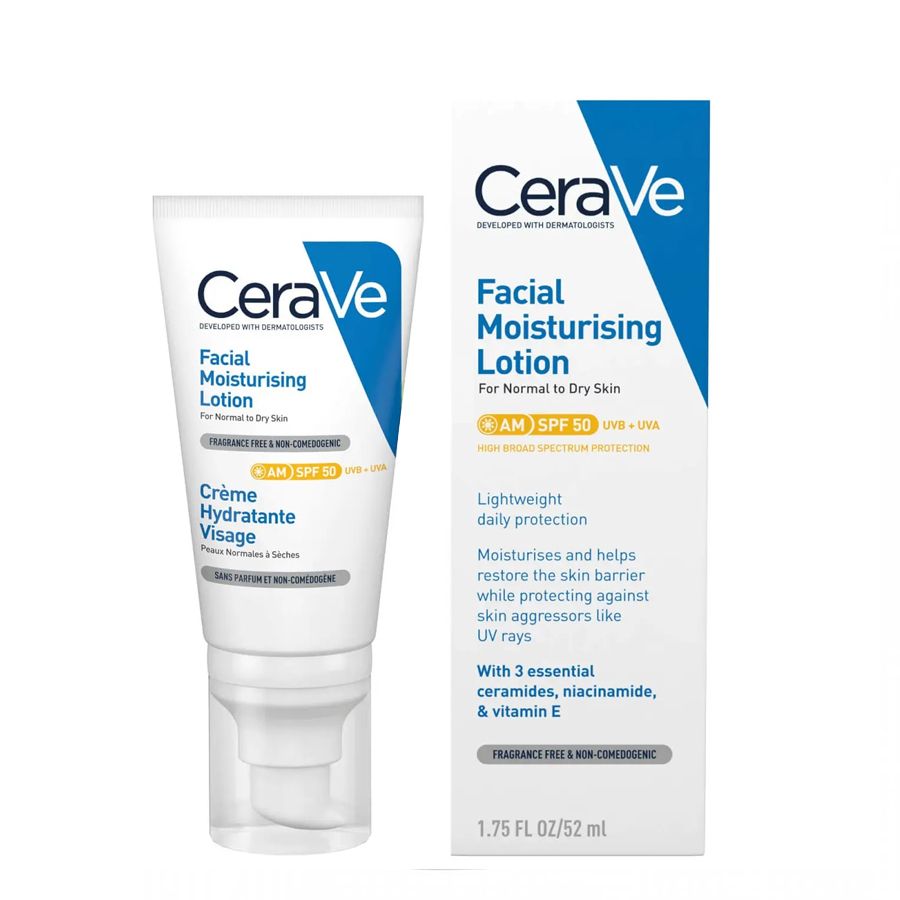 Cerave Crema Viso Idratante SPF50 52ml