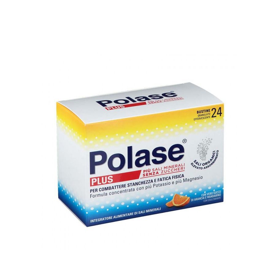 Polase Plus Gusto Arancia Senza Zuccheri 24 Bustine
