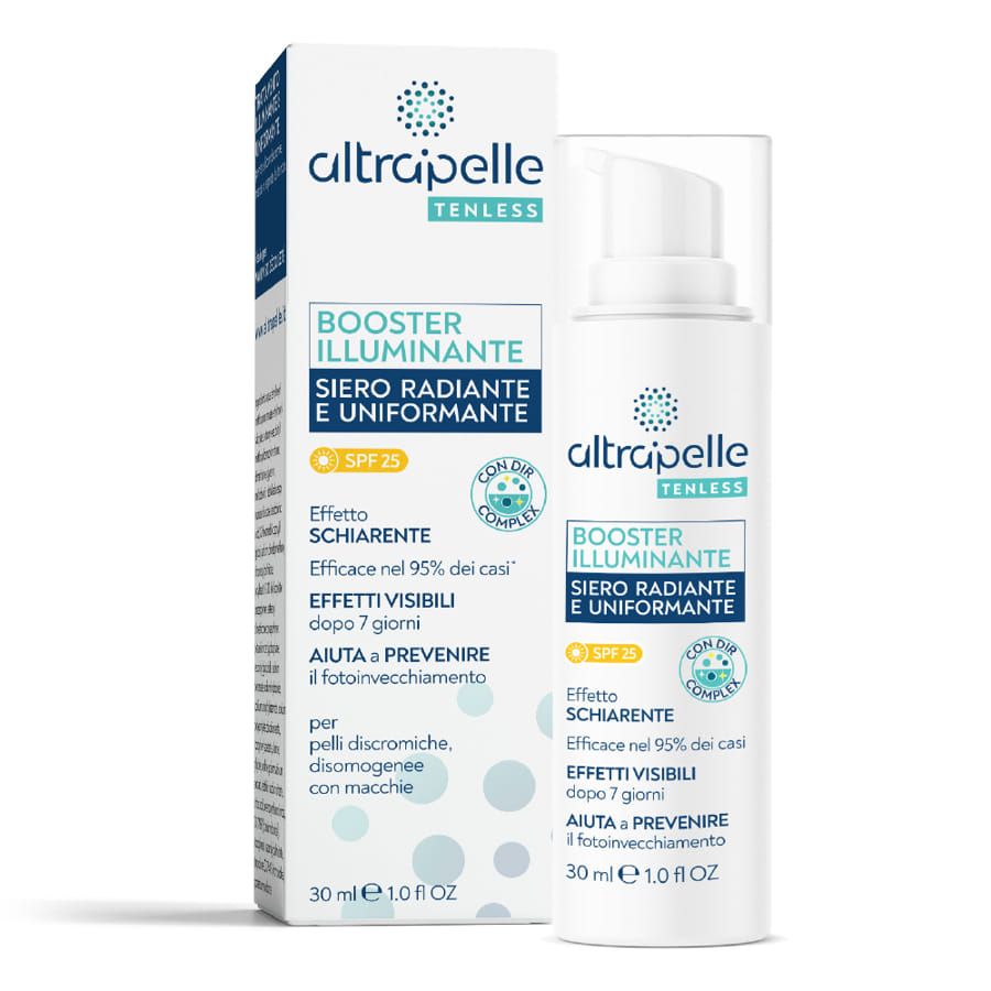 Altrapelle Tenless Booster Illuminante siero radiante e uniformante 