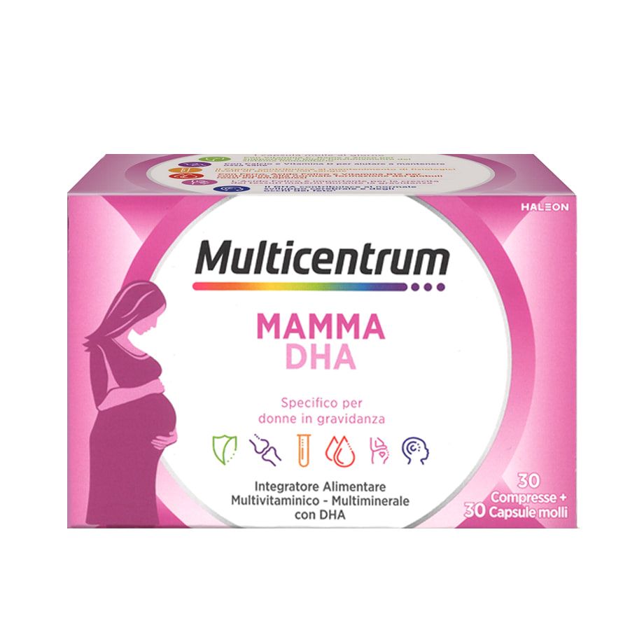 Multicentrum Mamma DHA 30 Compresse + 30 Capsule molli