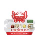 Biojoux Braccialetto Silicone Glitter bianco