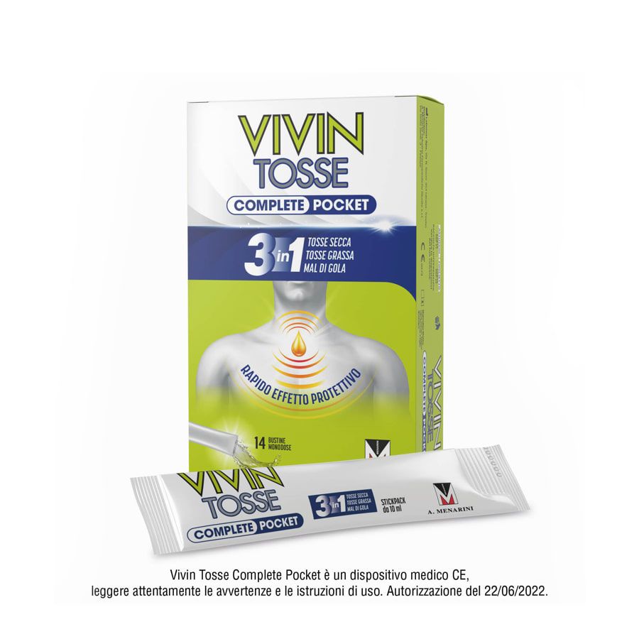 Vivin Tosse Complete Pocket 3 in 1 14 Stick