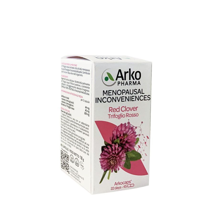 Arkopharma Disturbi della menopausa trifoglio rosso 45 capsule