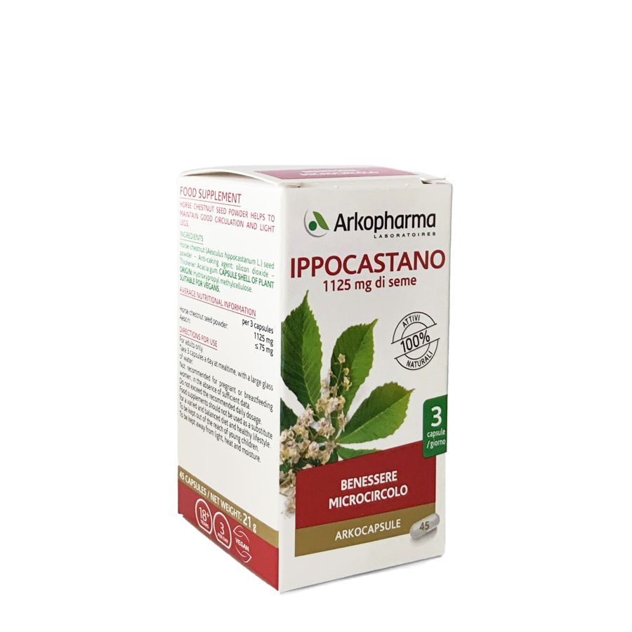 Arkopharma Ippocastano Benessere Microcircolo 45 capsule