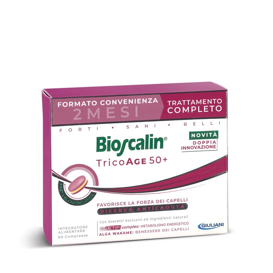 Bioscalin Tricoage 50+ Donna Integratore Anticaduta 60 Compresse