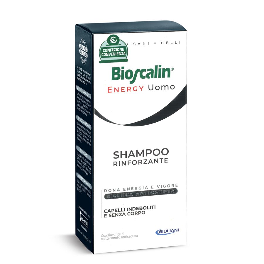 Bioscalin Energy Shampoo Uomo Rinforzante 200ml PROMOZIONE