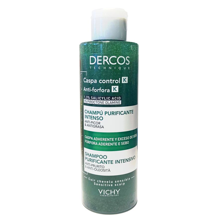 Dercos shampoo purificante intensivo anti forfora 250ml