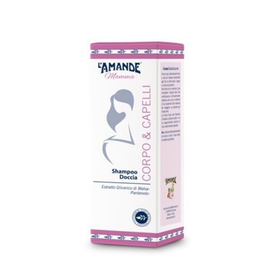 Amande Mamma Shampoo Doccia Corpo e Capelli 250ml - ZERO SPRECHI