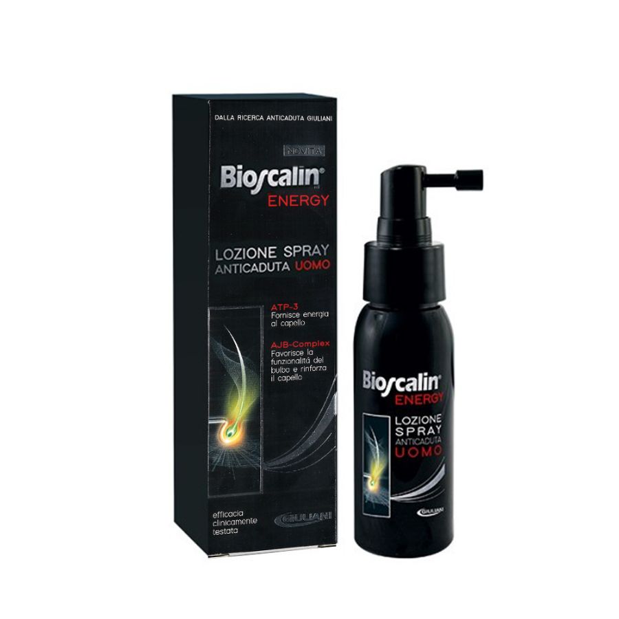 Bioscalin Energy Uomo Lozione Spray anticaduta 50ml