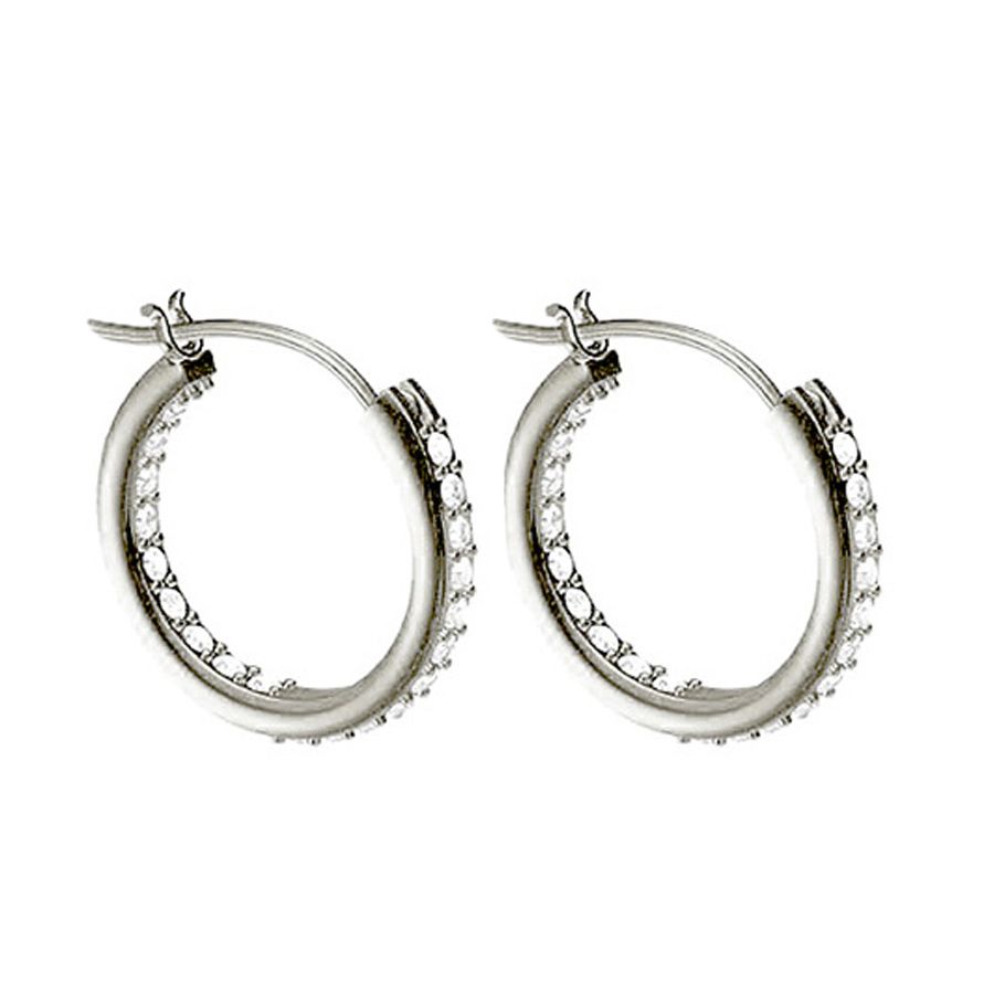 Biojoux Orecchini BJT 992 Crystal Hoop a solo € 10,00 -  -  Gli Specialisti del Benessere